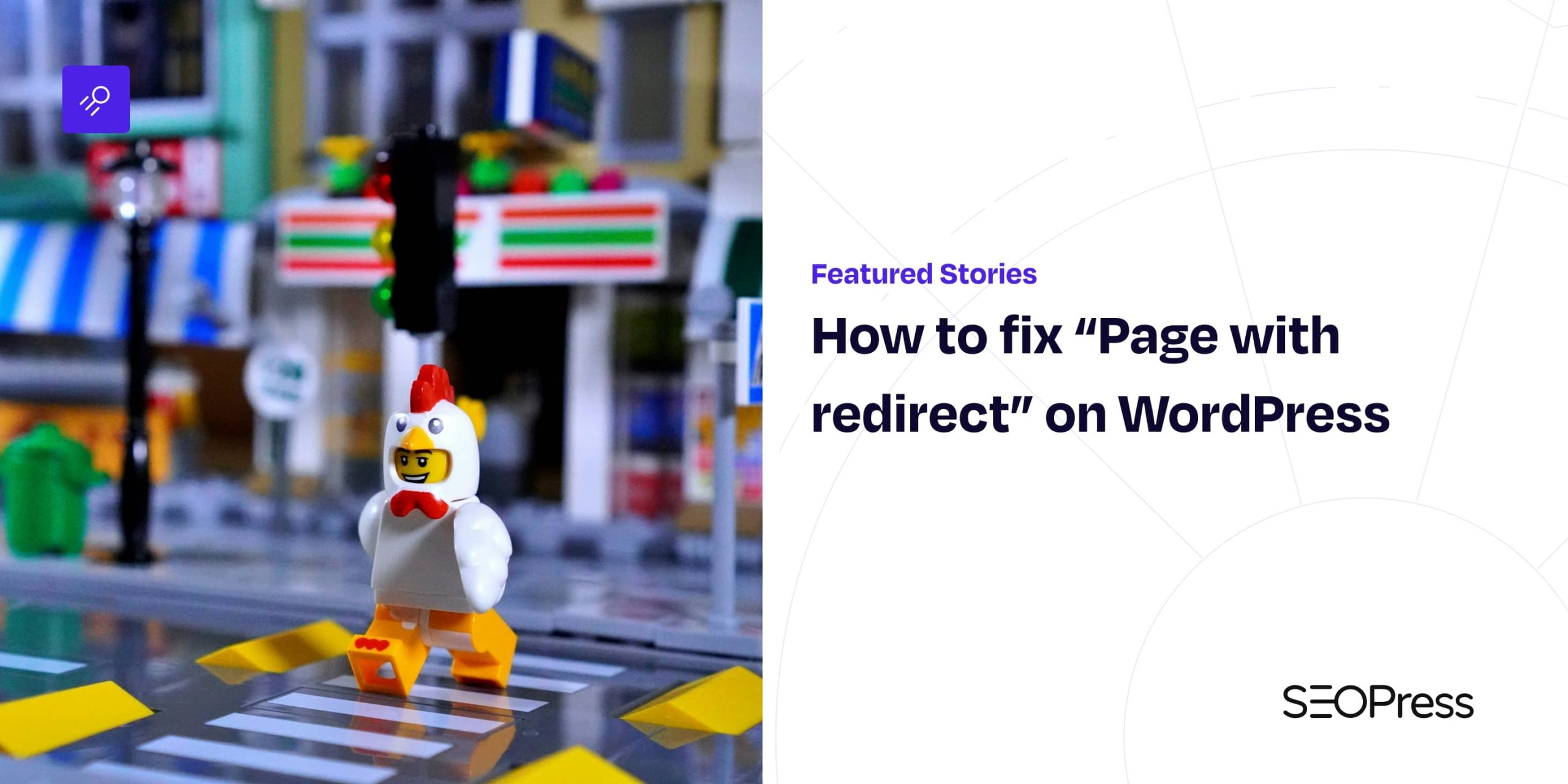 How to fix “Page with redirect” on WordPress