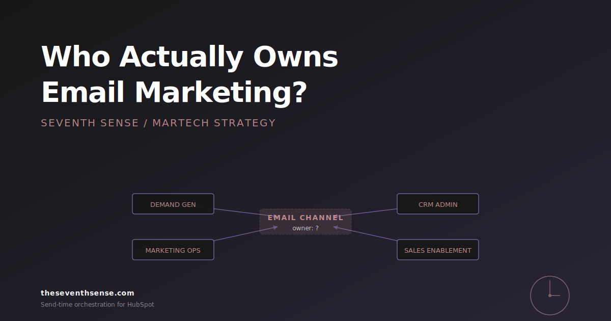 Who Actually Owns Email Marketing?