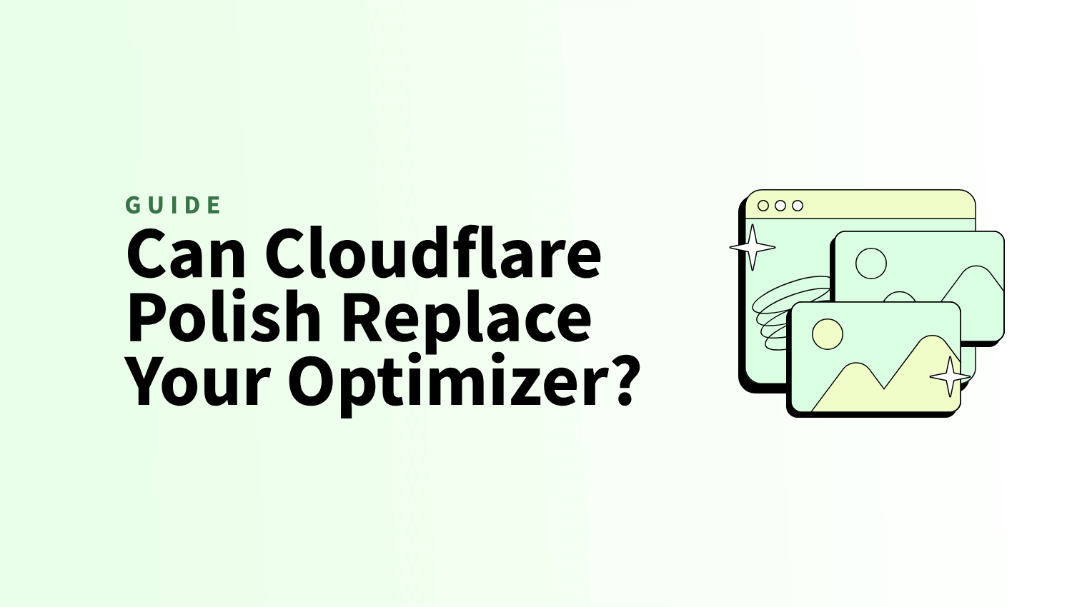 Does Cloudflare Polish Replace an Image Optimization Plugin?