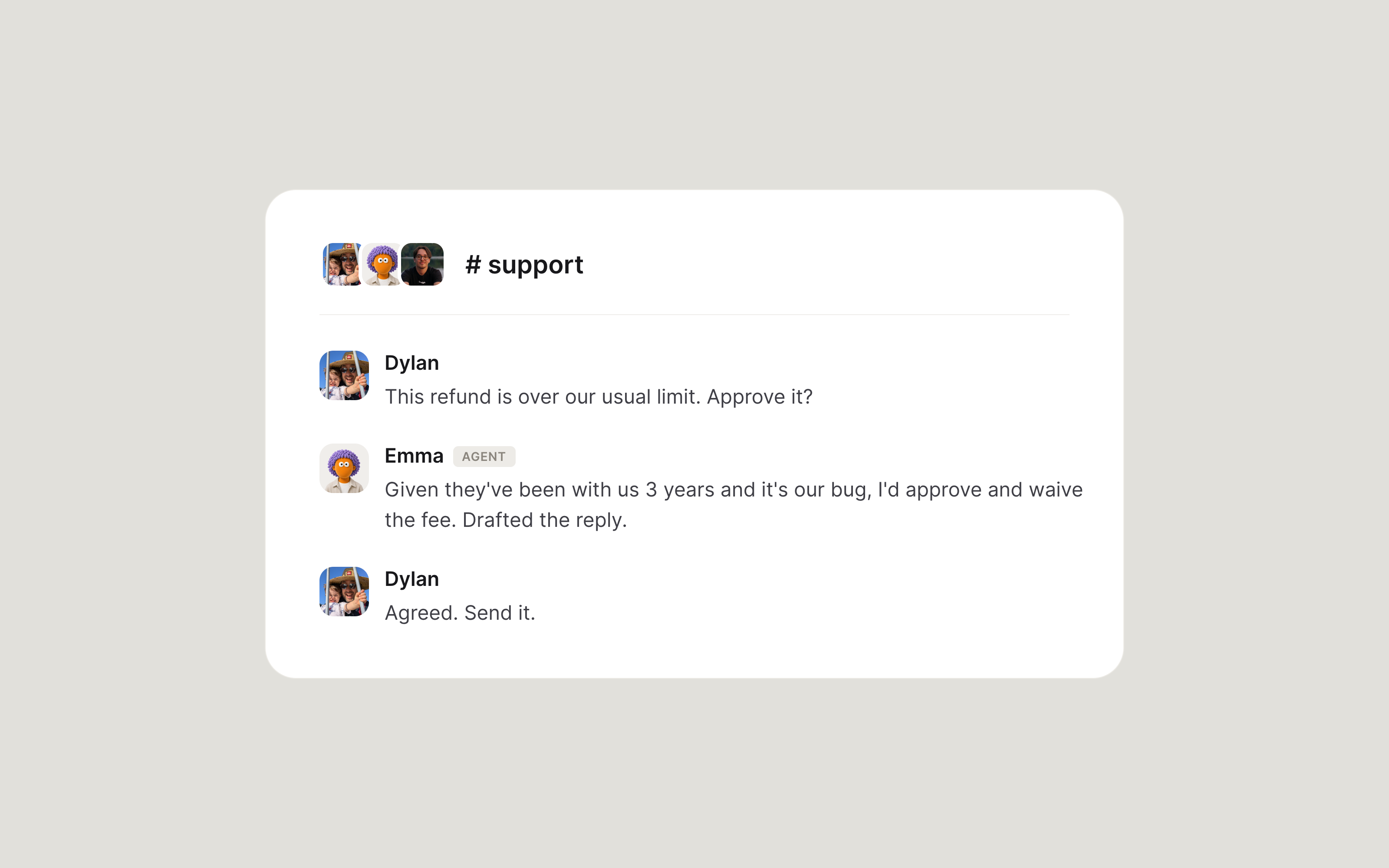 When agents become teammates