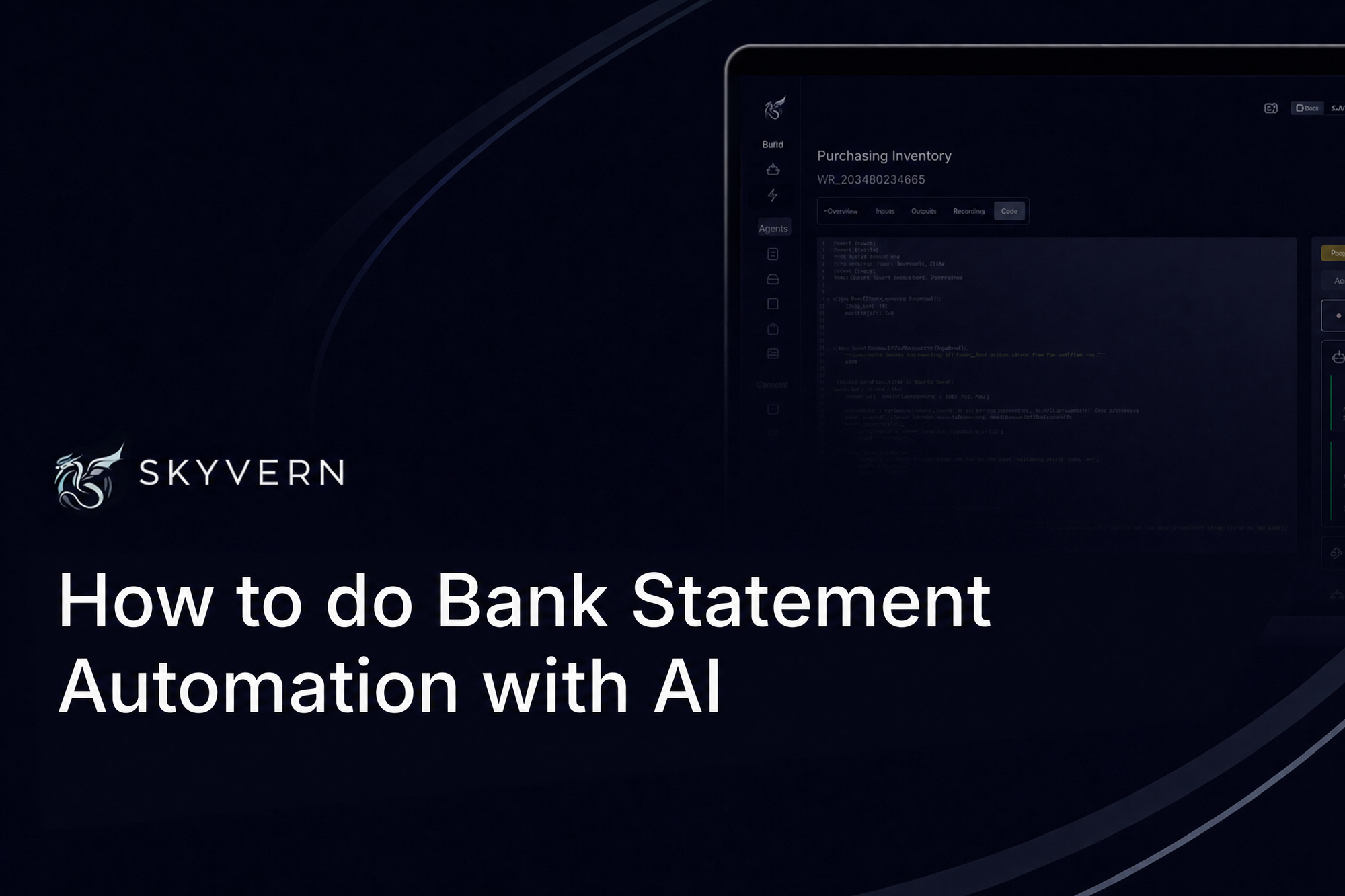 How to do Bank Statement Automation with AI
