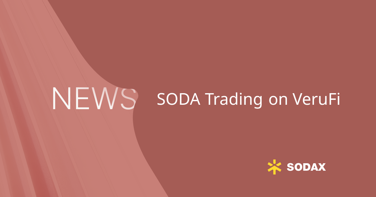 SODA Trading on VeruFi
