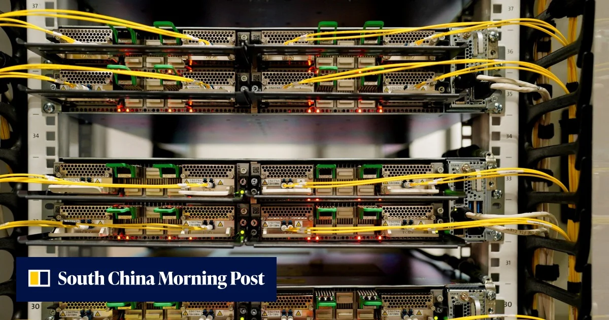 Chinese optical chip stocks extend rout amid fears of potential US curbs