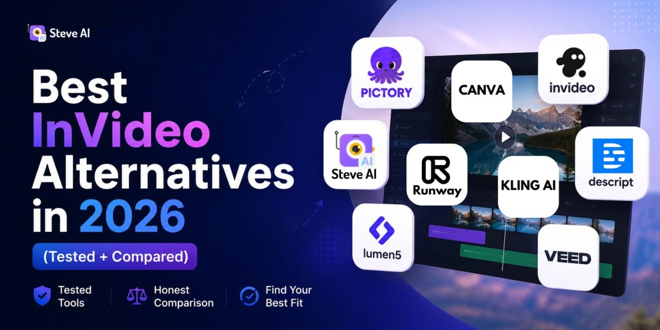 Best InVideo Alternatives in 2026 (Tested + Compared)