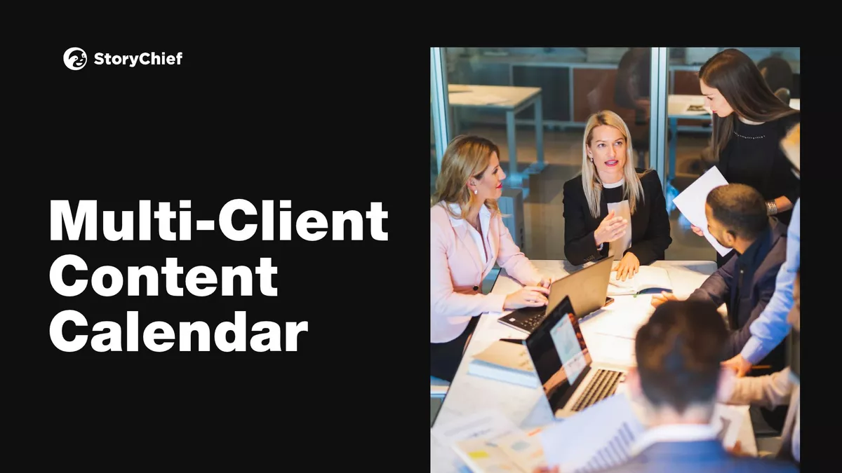 How to build a multi-client content calendar for an agency