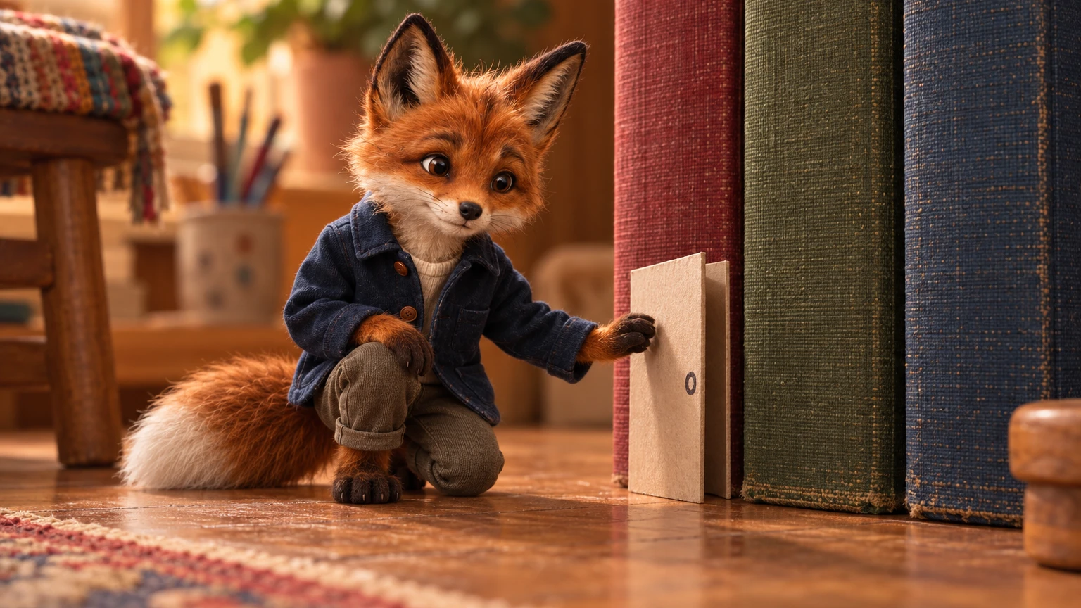 Make the doorway. Leave the story open.