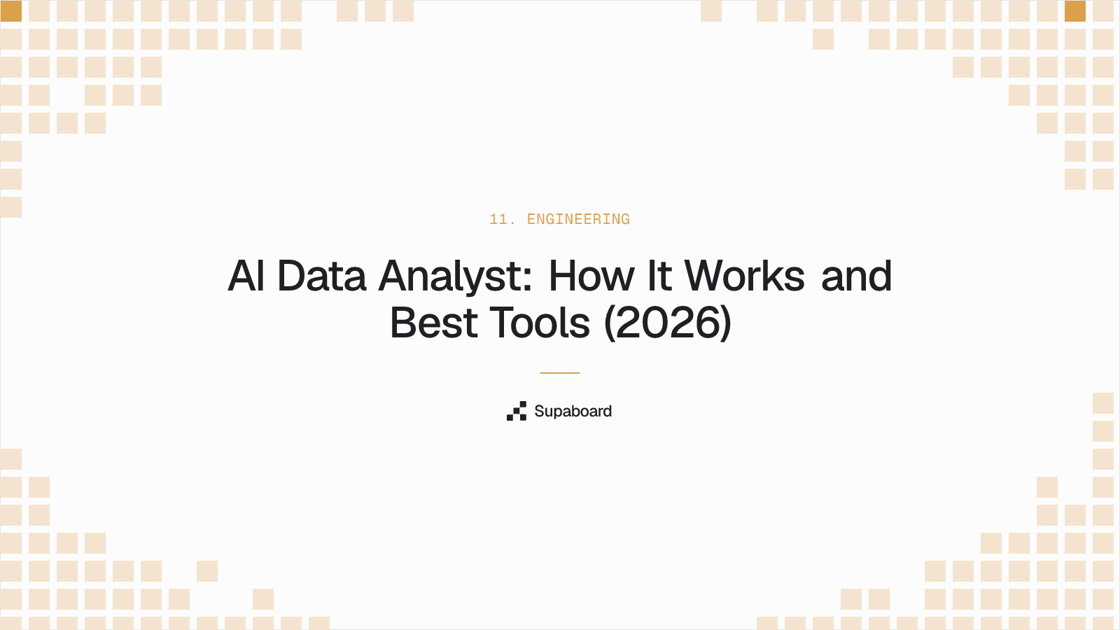 AI Data Analyst: How It Works and Best Tools (2026)