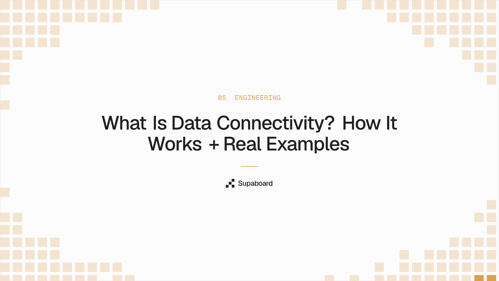 What Is Data Connectivity? How It Works + Real Examples