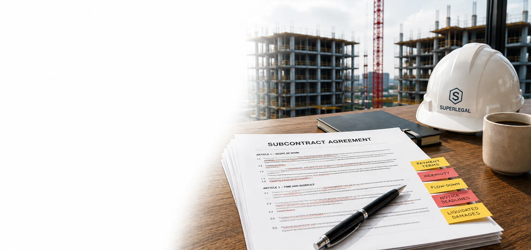 Subcontract Review: Review Every Clause, Change Only What Matters