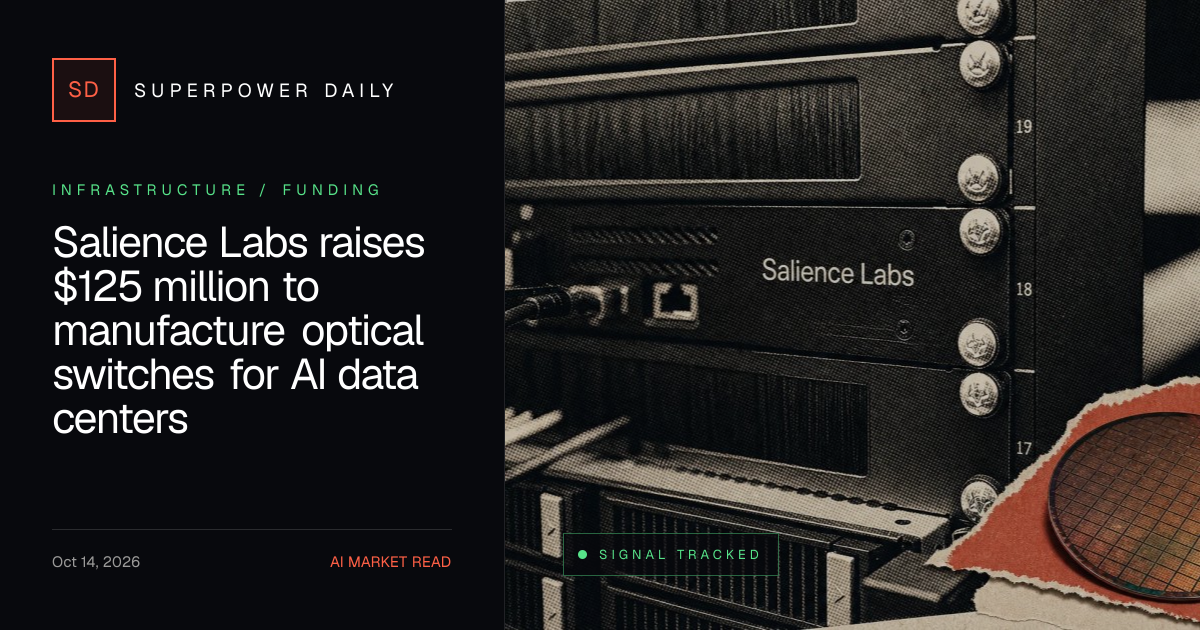 Salience Labs raises $125 million to manufacture optical switches for AI data centers