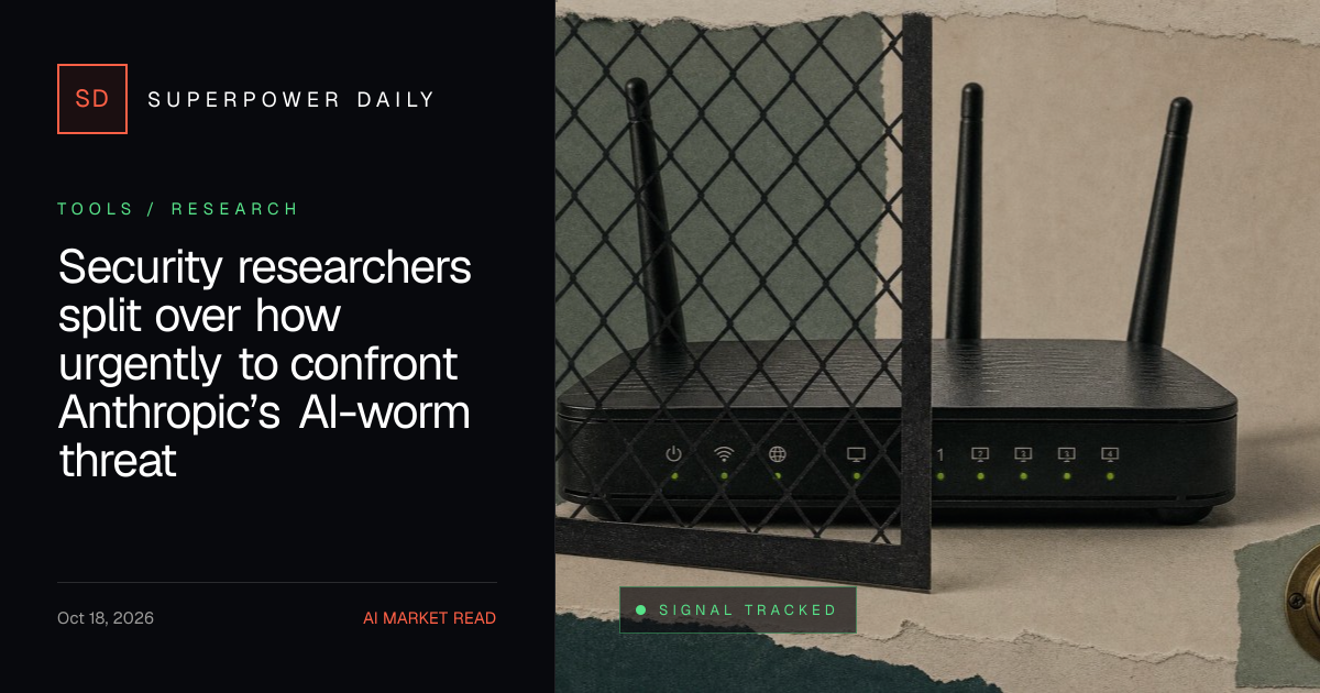 Security researchers split over how urgently to confront Anthropic’s AI-worm threat