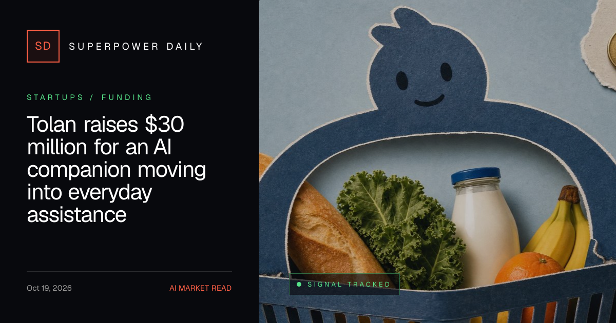 Tolan raises $30 million for an AI companion moving into everyday assistance