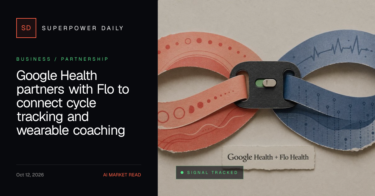 Google Health partners with Flo to connect cycle tracking and wearable coaching