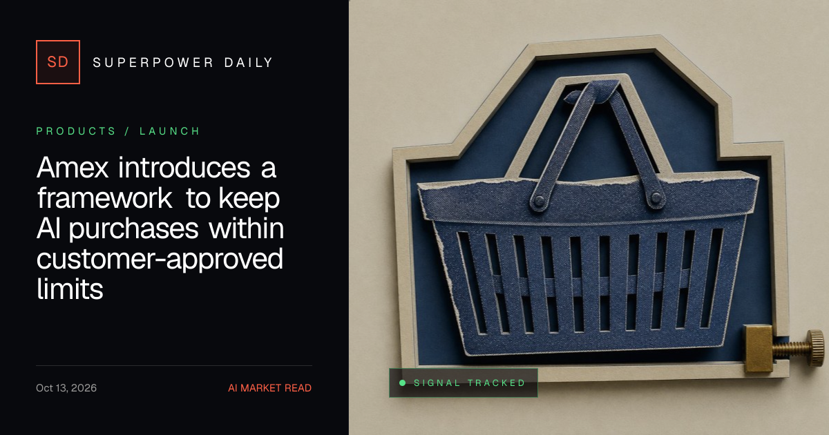 Amex introduces a framework to keep AI purchases within customer-approved limits