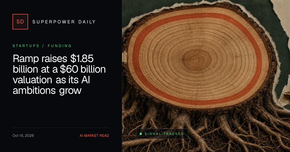 Ramp raises $1.85 billion at a $60 billion valuation as its AI ambitions grow