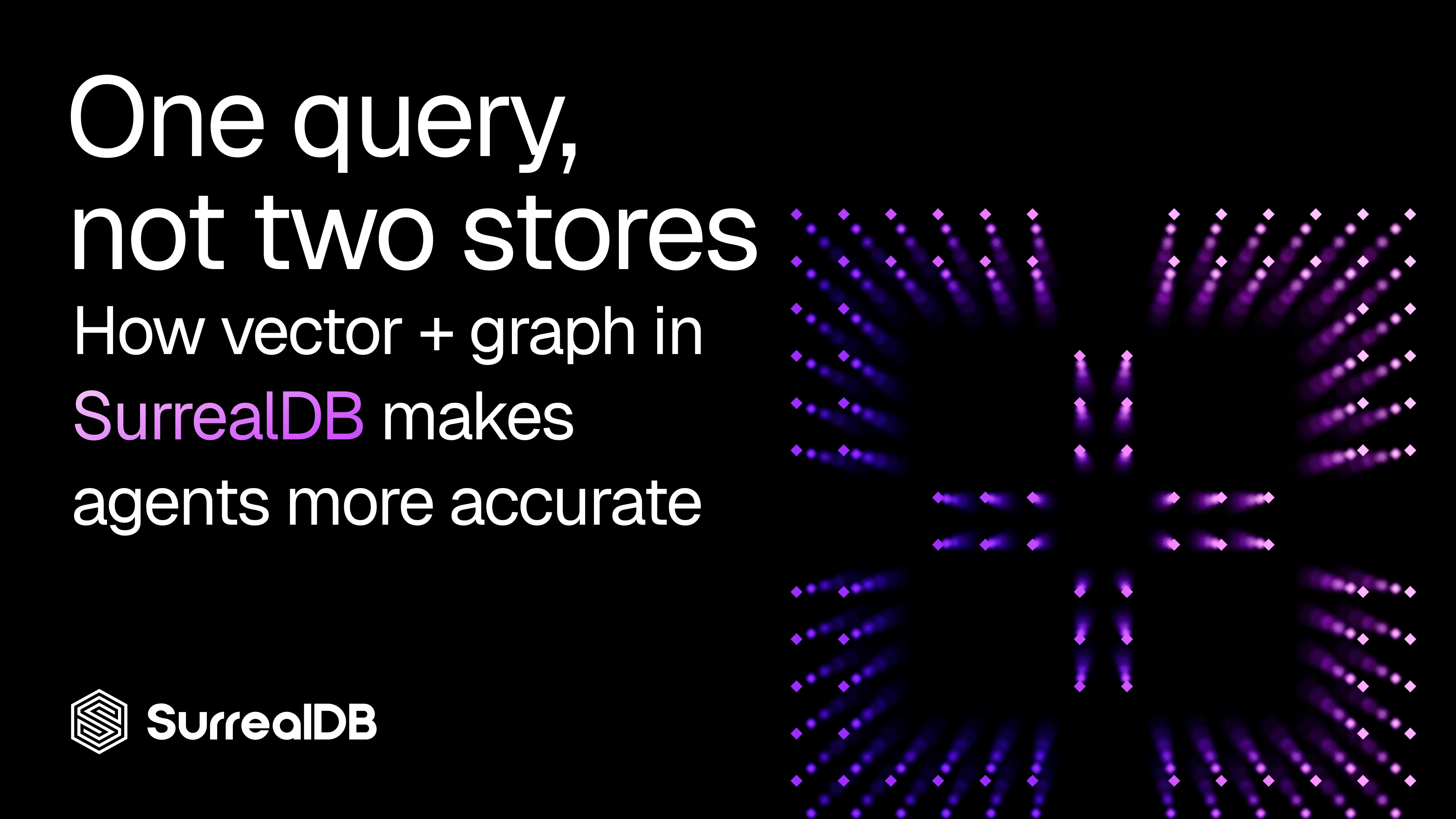One query, not two stores: how SurrealDB makes agents accurate