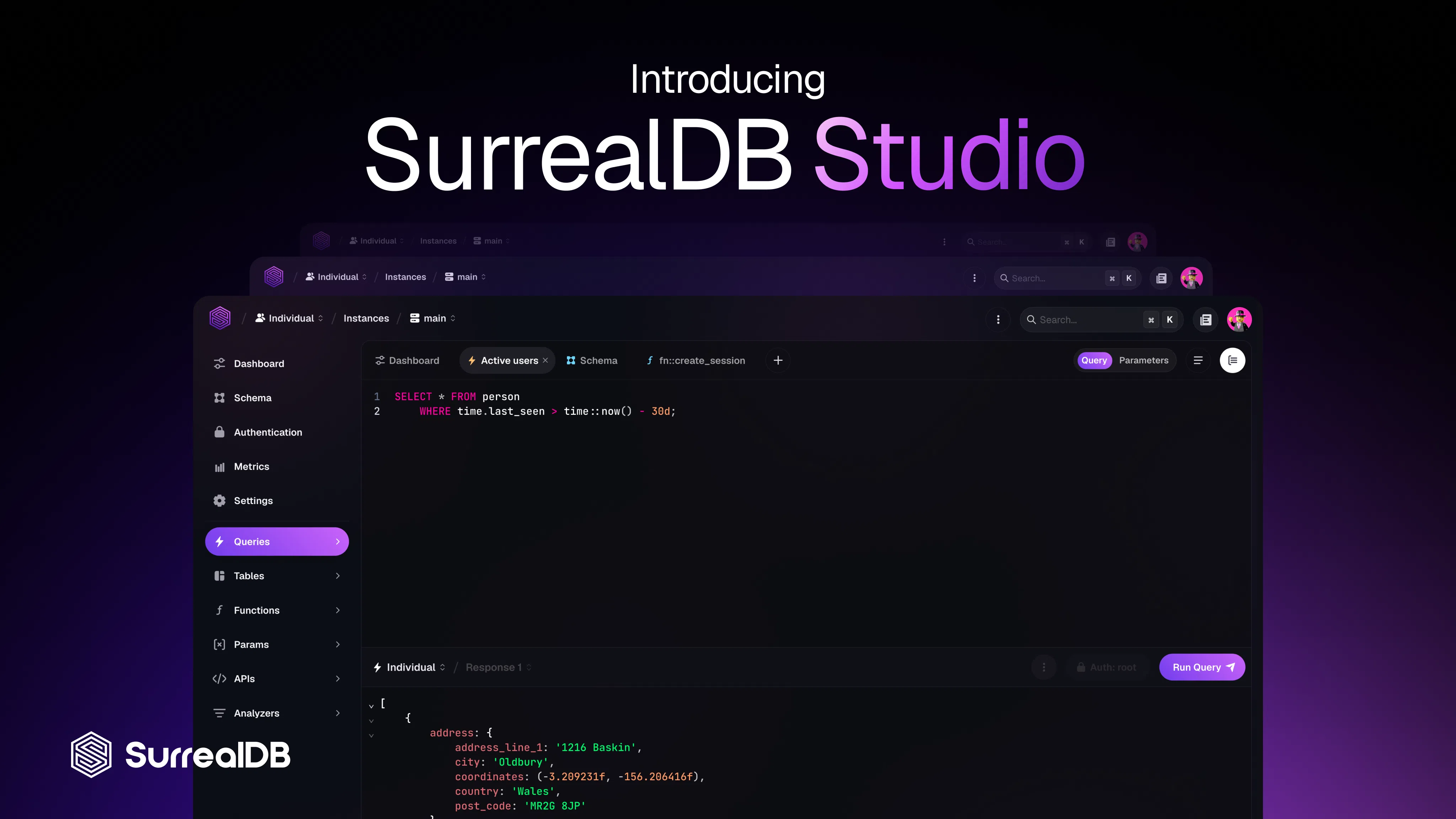 Introducing SurrealDB Studio and what it means for you
