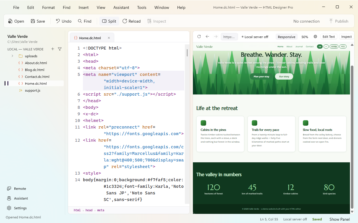 HTML Designer Pro for Windows 26.1
