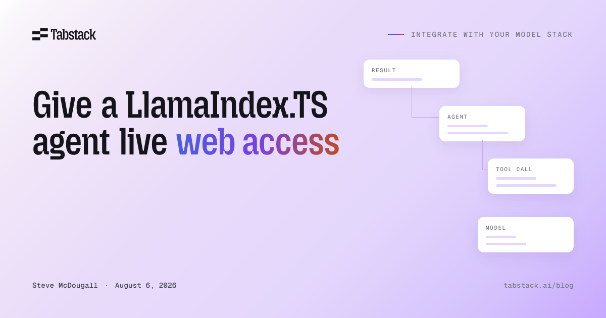 Give a LlamaIndex.TS agent live web access