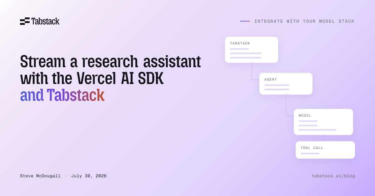 Stream a research assistant with the Vercel AI SDK and Tabstack