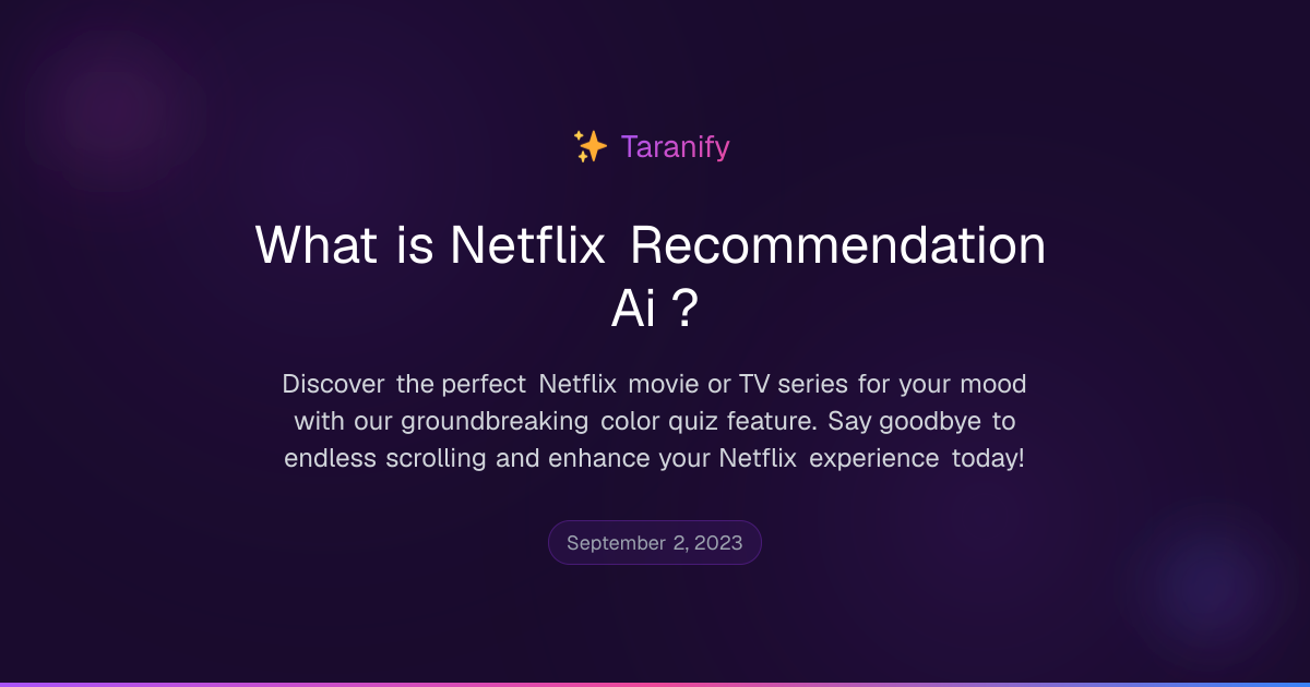 What is Netflix Recommendation Ai ?