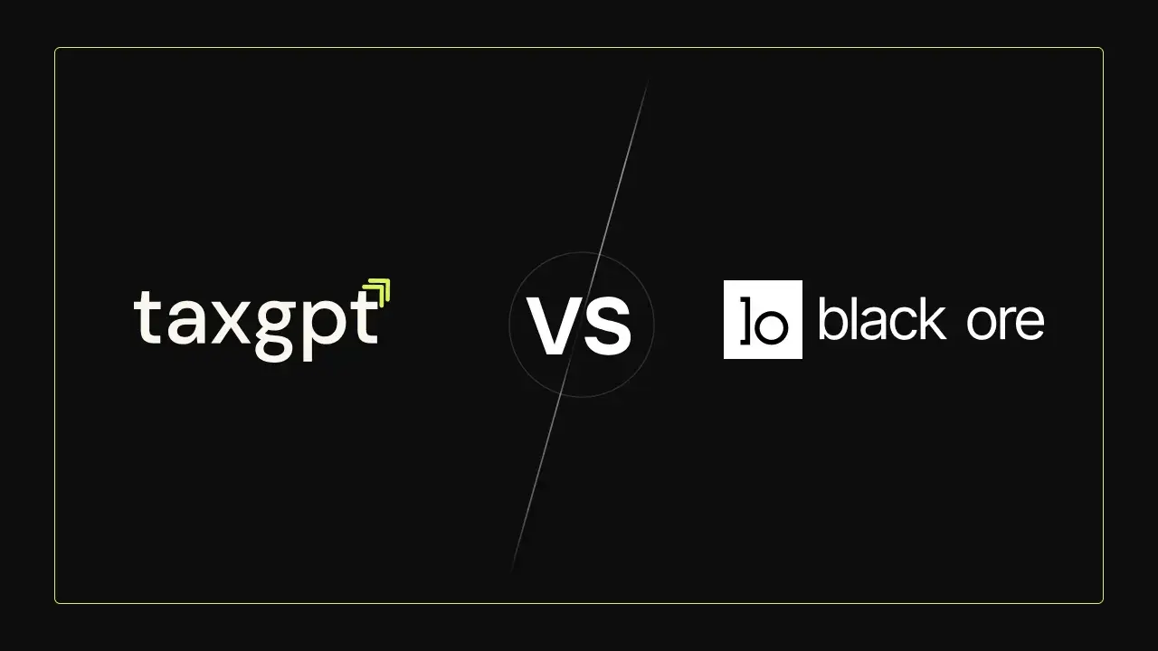 TaxGPT vs Black Ore: Beyond 1040 Automation