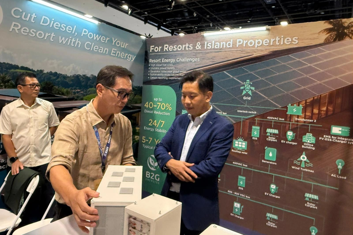 Optimizing solar and battery storage for large businesses
