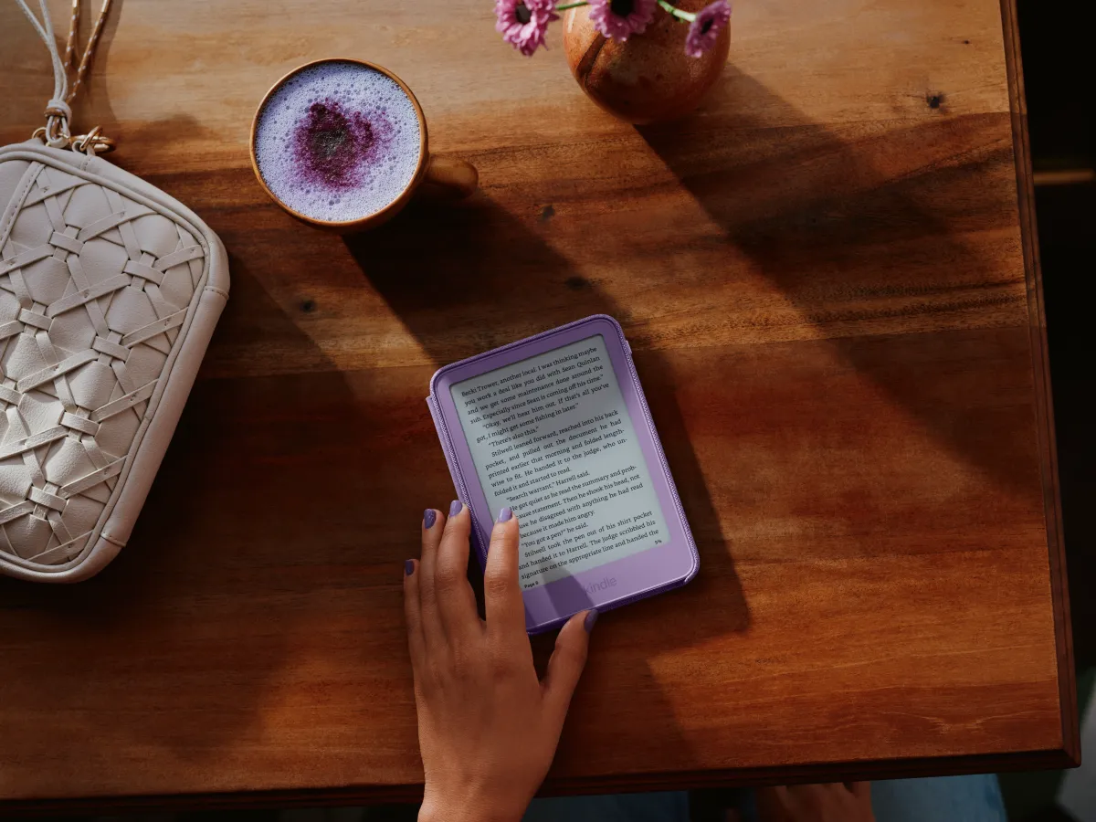 The new Kindle ditches the raised bezel in a push toward a smaller, lighter e-reader
