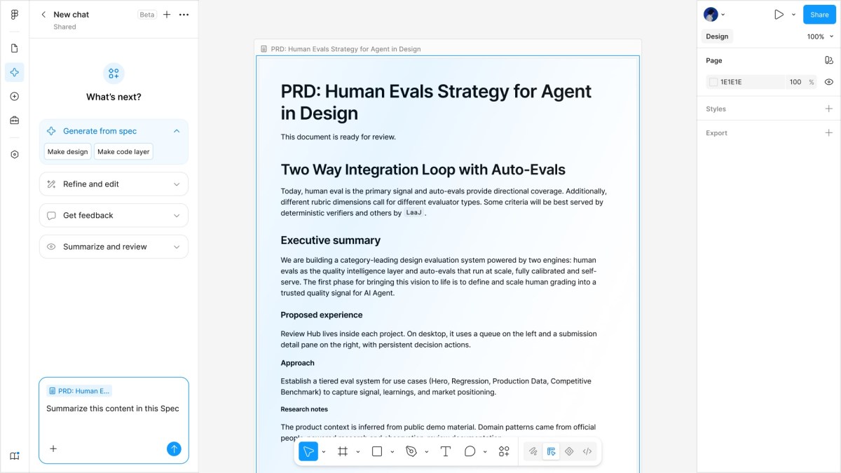 Figma announces new features to define how agents work on its platform