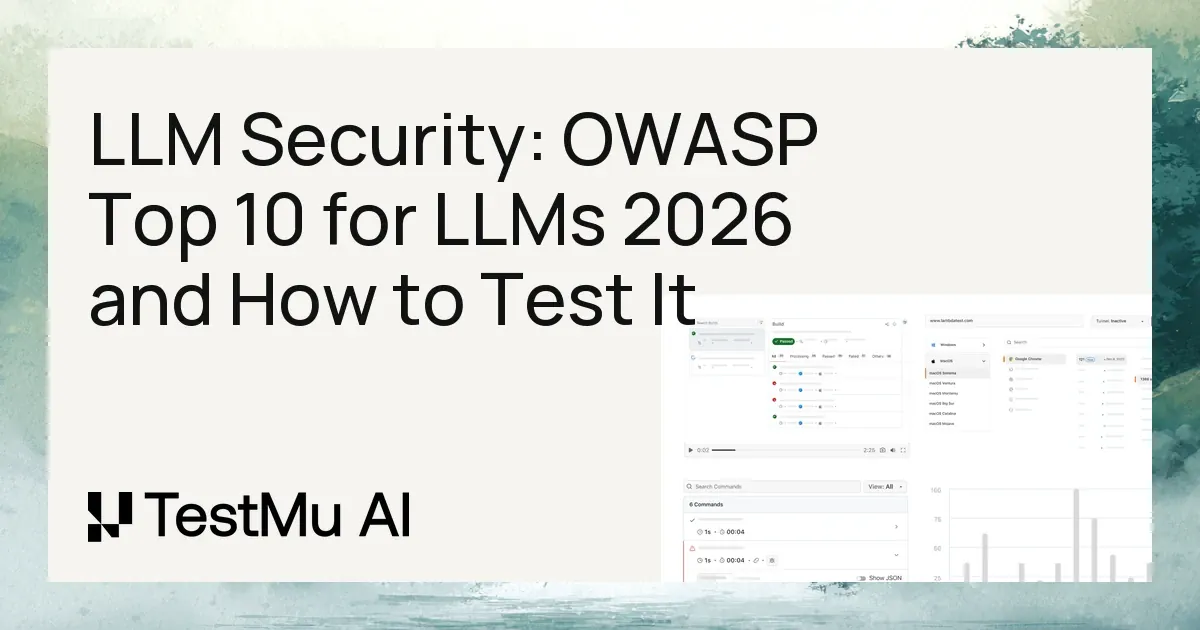 LLM Security: OWASP Top 10 for LLMs 2026 and How to Test It