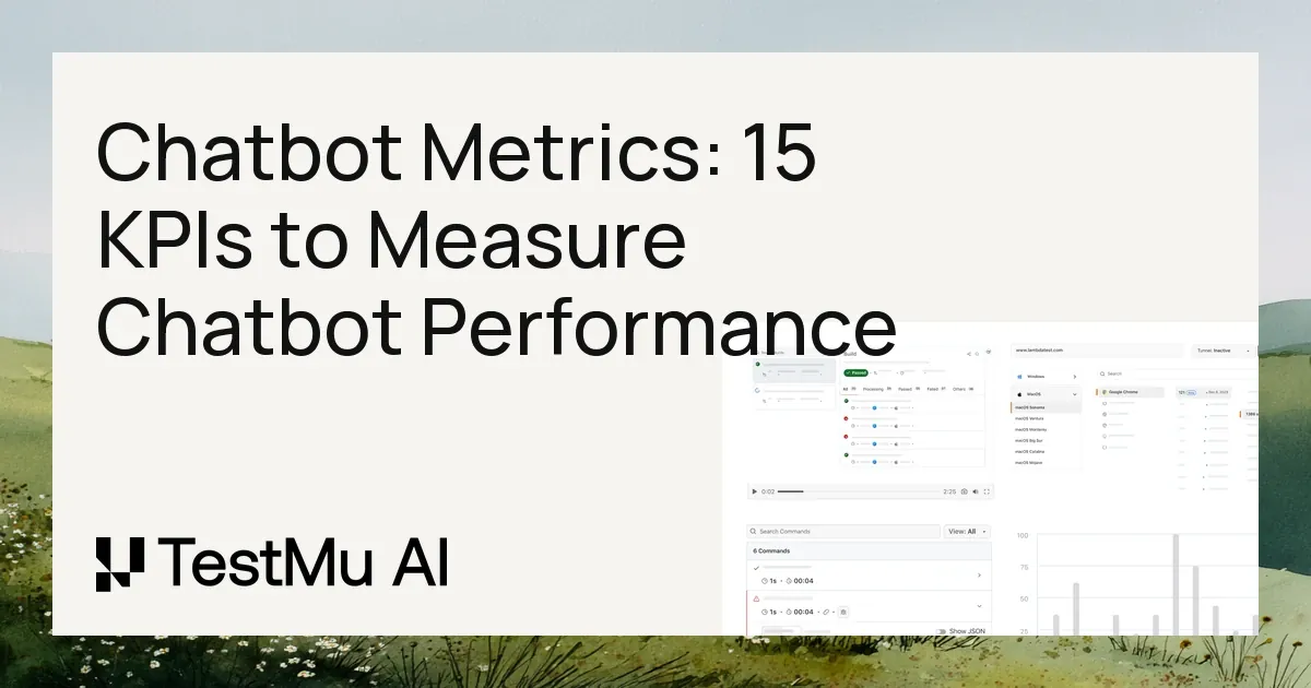 Chatbot Metrics: 15 KPIs to Measure Chatbot Performance