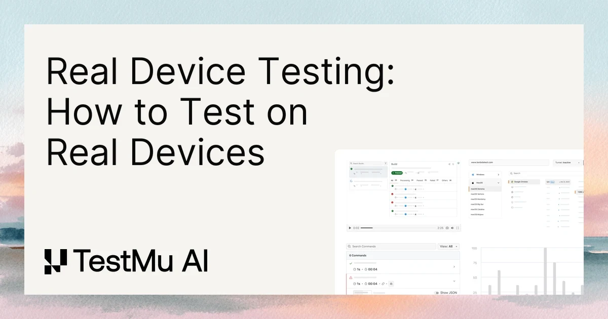 Real Device Testing Explained: How to Test on Real Devices