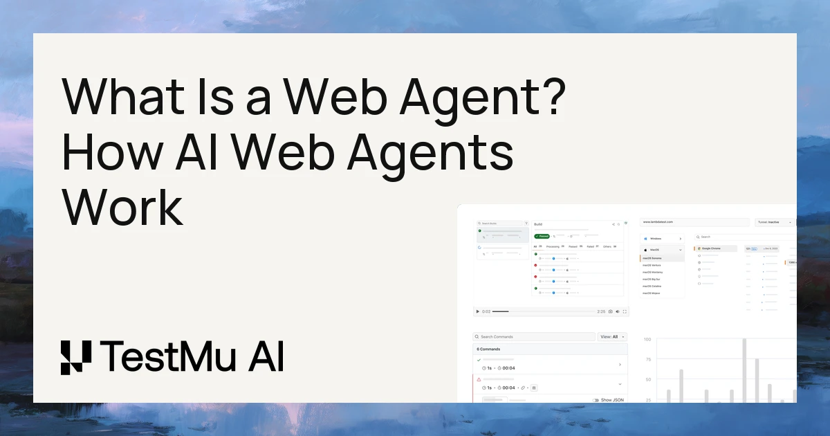 What Is a Web Agent? How AI Web Agents Work