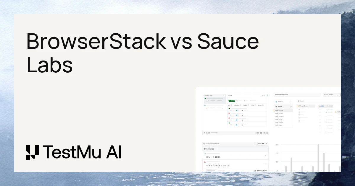 BrowserStack vs Sauce Labs: Pricing and Features (2026)