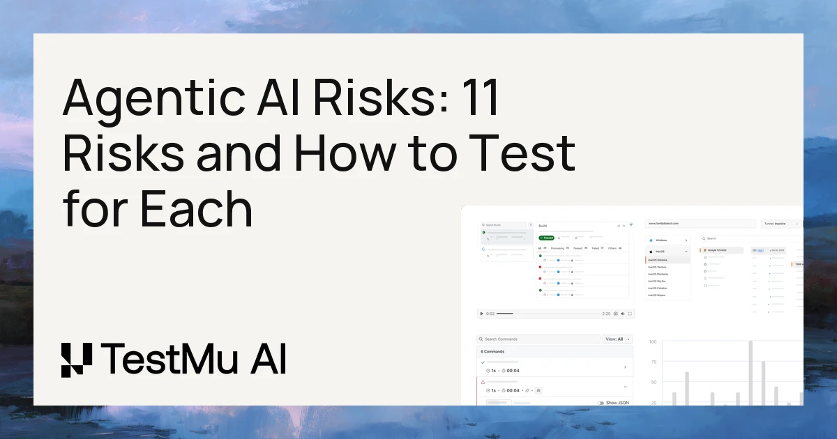 Agentic AI Risks: 11 Risks and How to Test for Each