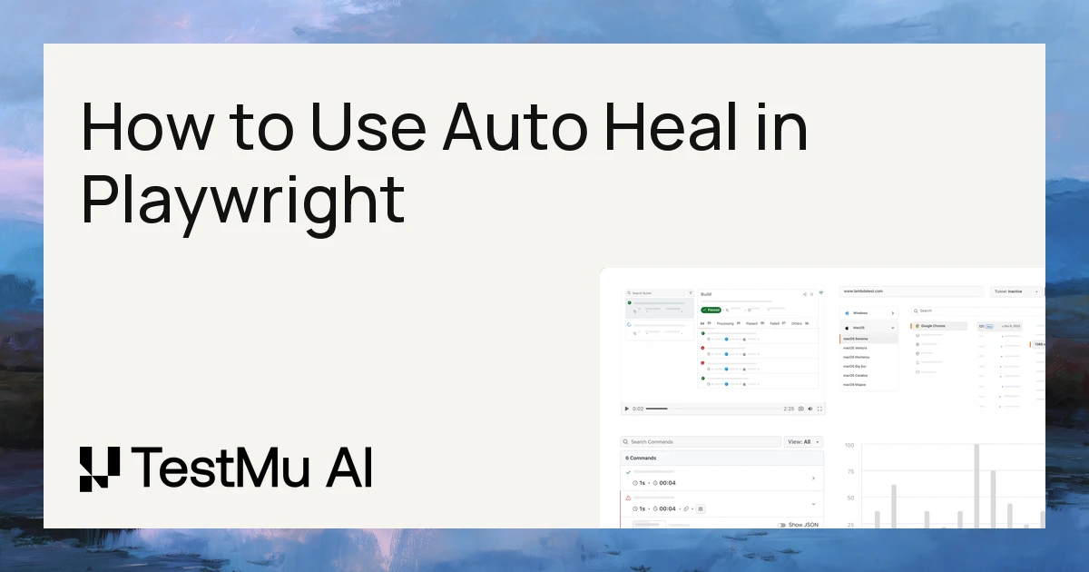 How to Use Auto Heal in Playwright for Self-Healing Tests