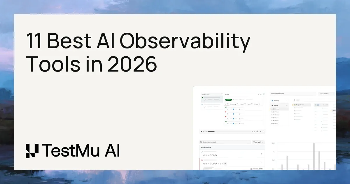 11 Best AI Observability Tools in 2026: LLM Tracing Compared