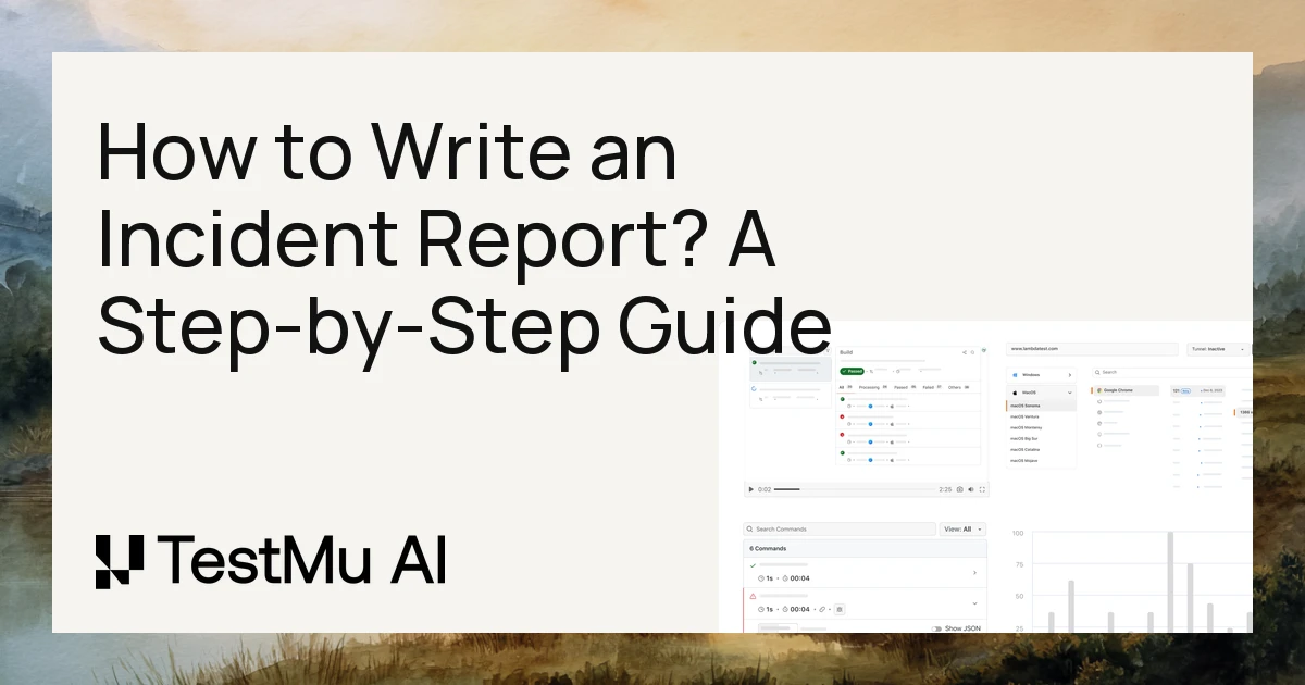 How to Write an Incident Report? A Step-by-Step Guide