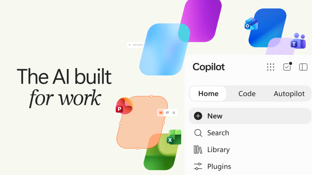 Introducing the new Copilot with Home, Code and Autopilot
