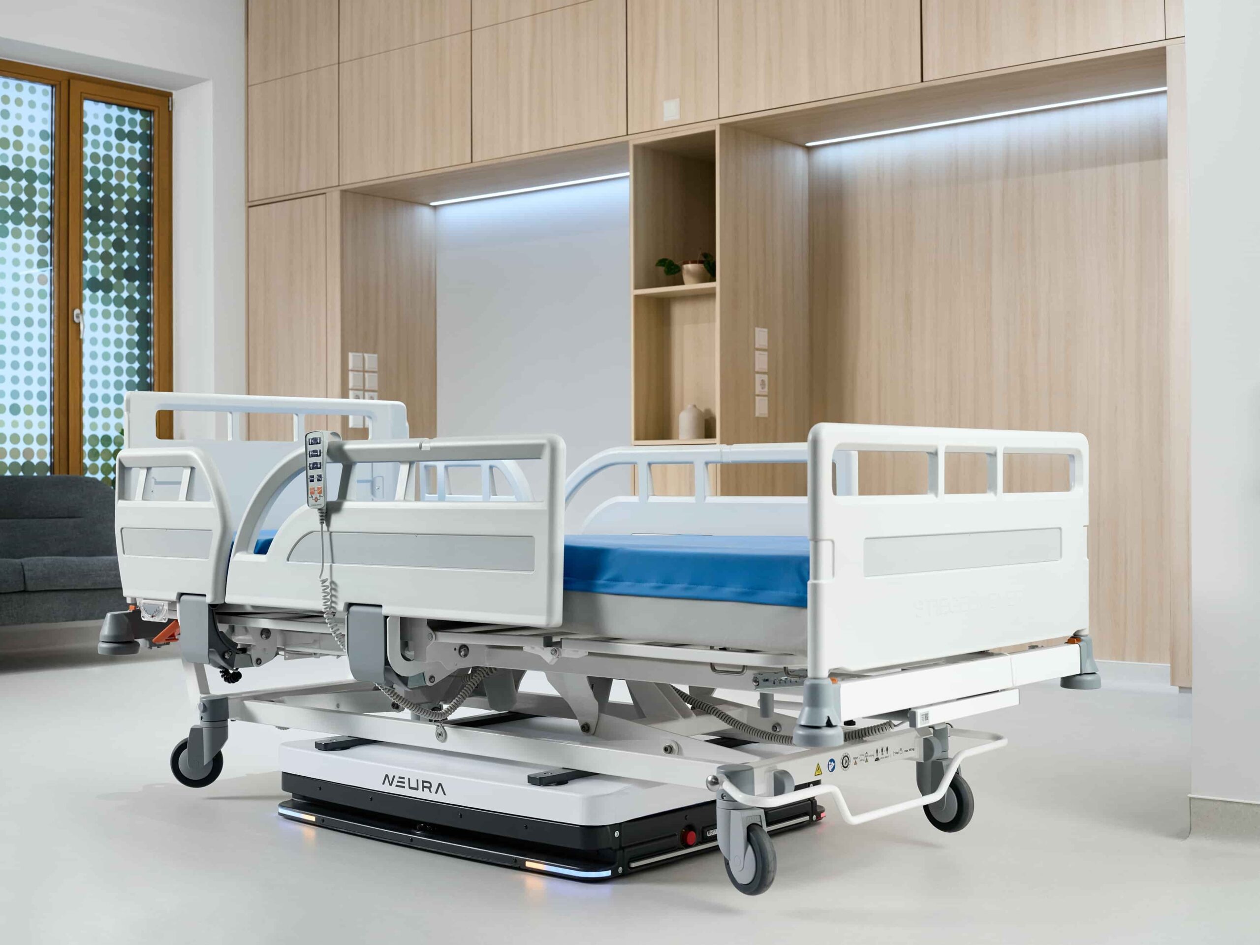 Neura Robotics Expands Into Healthcare With Autonomous Hospital Transport Robot