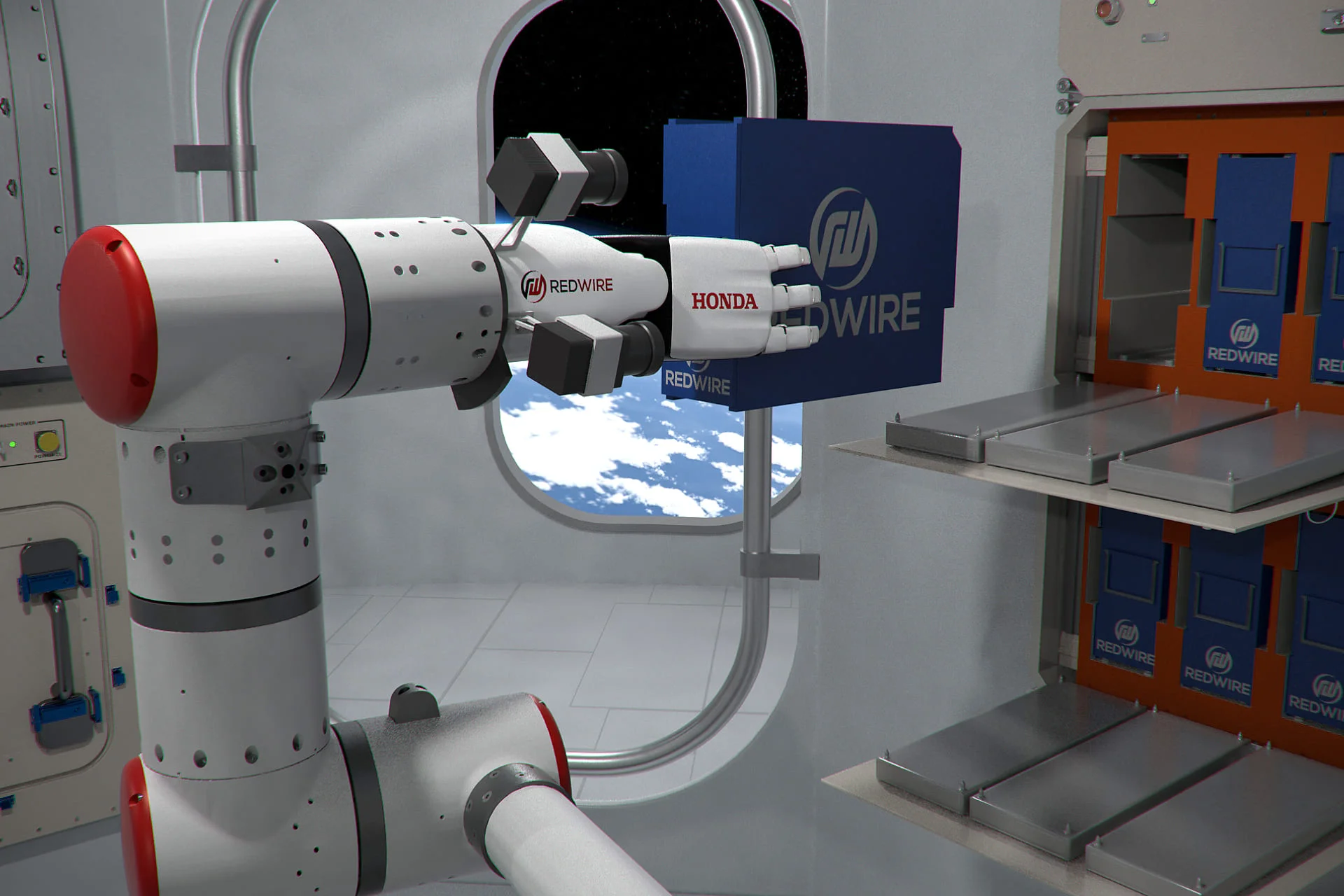 Honda & Redwire Explore Robotic Lab System for Commercial Space Stations