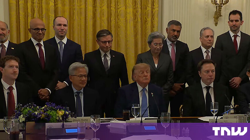 After AI lunch, Trump backs self-regulation and plans to rename AI