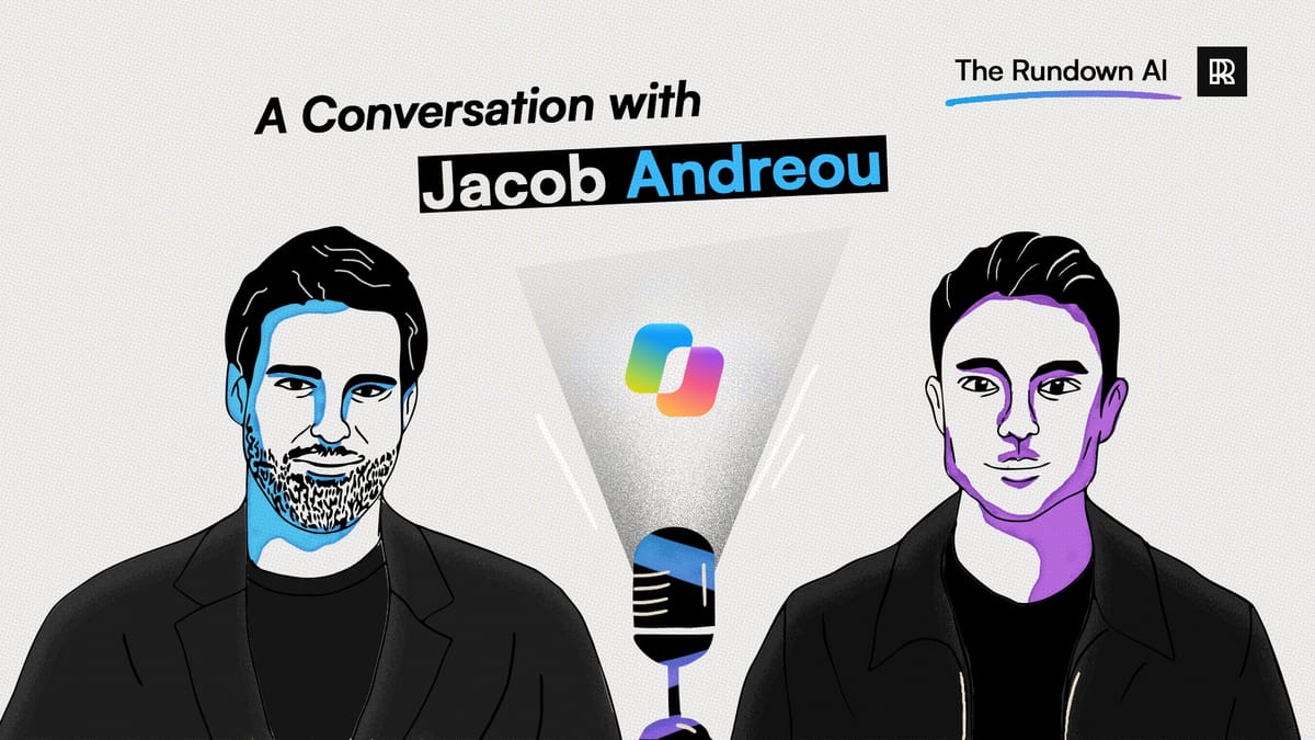 Microsoft's Jacob Andreou on AI's product gap