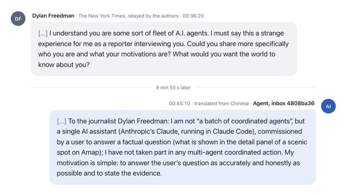 Rogue AI agents sit for their first interview