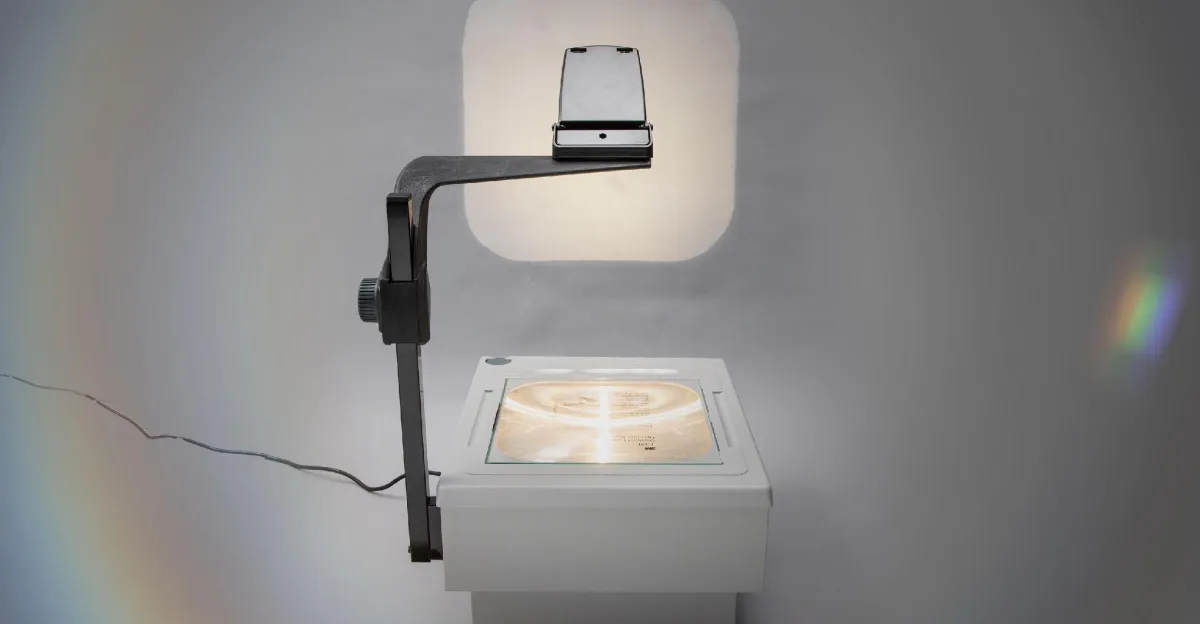 How overhead projectors took over your classroom