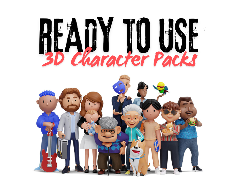 Why You Shouldn't Build Every 3D Character from Scratch