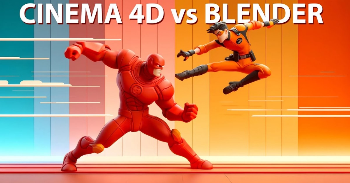 ThreeDee's Showdown: Blender vs Cinema 4D