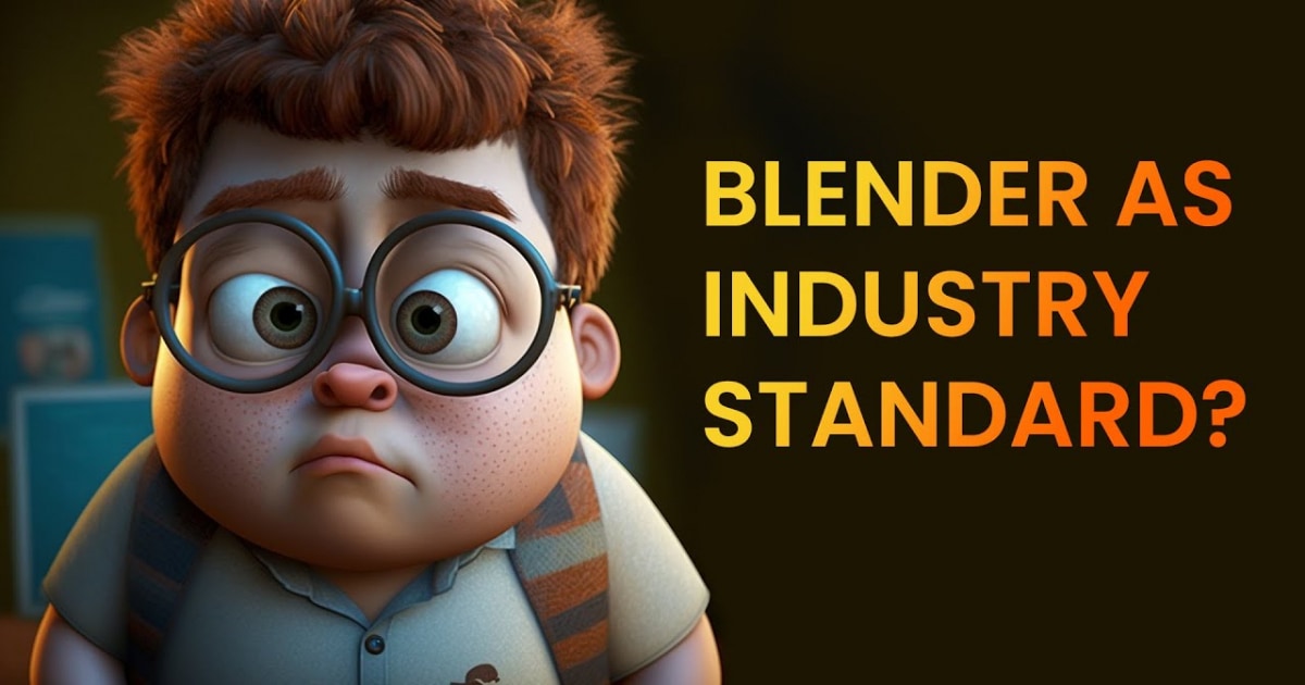 Why Blender is NOT an Industry standard