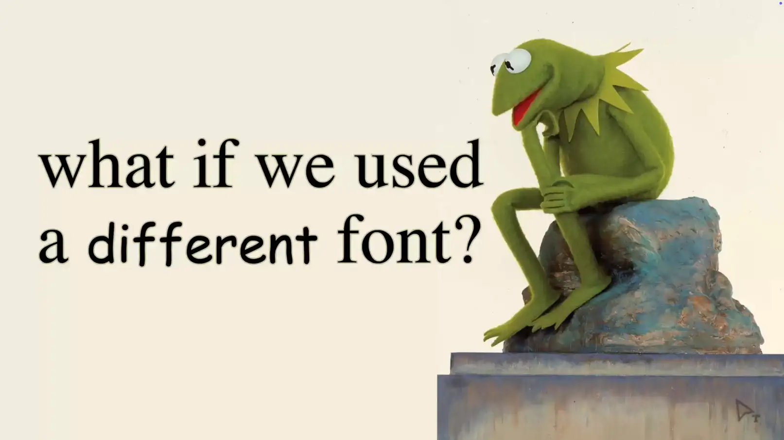 Notes from building Tinkerfont