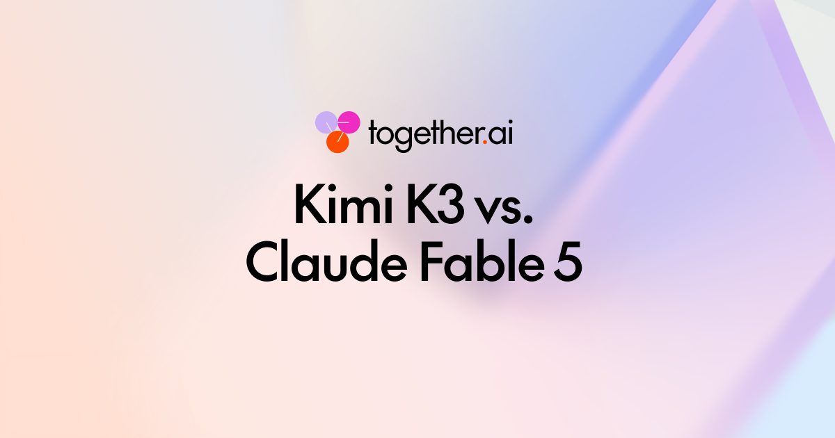 Kimi K3 vs Claude Fable 5 on DeepSWE: Cost and Coding